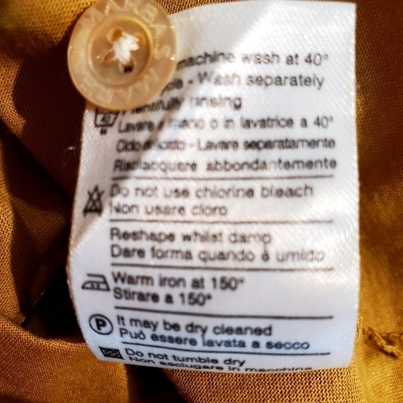 Marbas Goldenrod Tan Short-Sleeved Polo Shirt - Picture 6 of 6